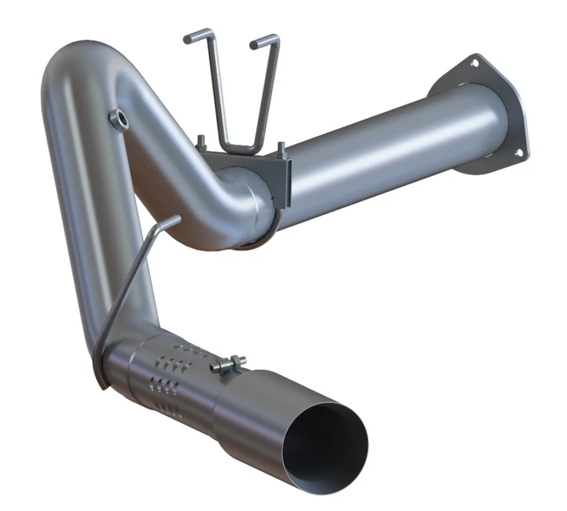 MBRP 2015 Ford F250/350/450 6.7L 4in Single Side Exit Aluminized Exhaust Includes 5in Tip - Image 2