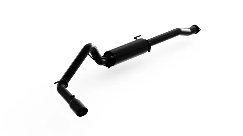 MBRP 2016 Toyota Tacoma 3.5L Cat Back Single Side Exit Black Exhaust System - Image 2