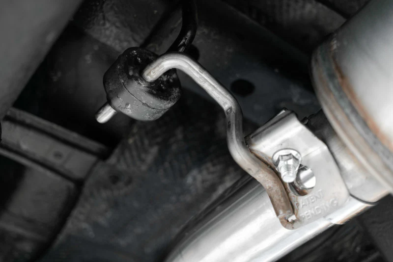 MBRP 2016 Toyota Tacoma 3.5L Cat Back Turn Down Style T409 Exhaust System - Image 6