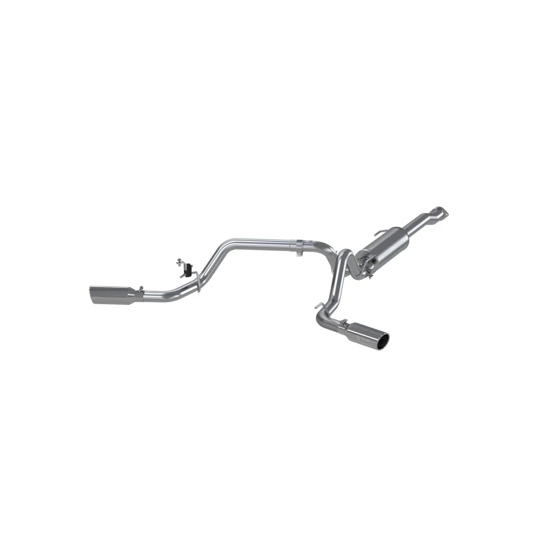 MBRP 2016 Toyota Tacoma 3.5L EC/CC Cat Back Dual Split Exit Alum Exhaust - Image 3