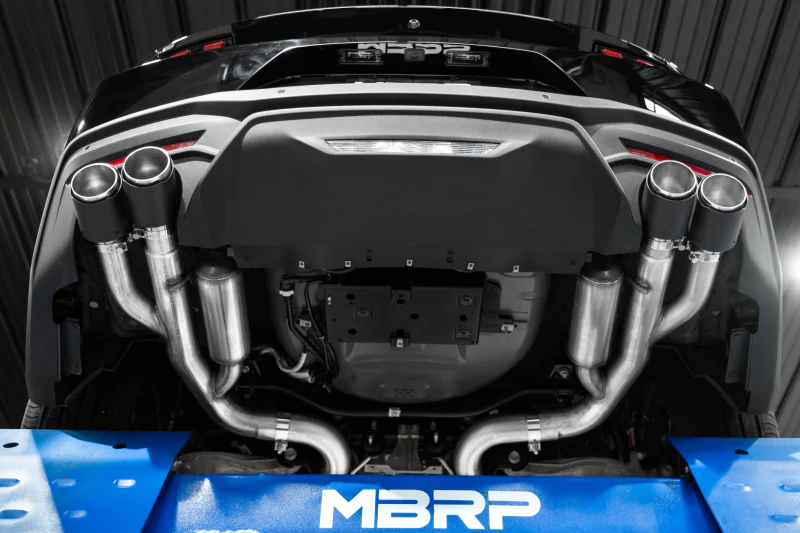 MBRP 2018+ Ford Mustang GT 5.0L Aluminized 3in Street to Race Conversion Kit - Image 2
