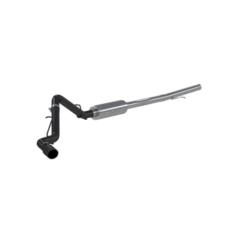 MBRP 2019 Chevrolet/GMC 1500 Silverado/Sierra 4.3L & 5.3L 3 in Cat Back, Single Side (Black Coated) - Image 3