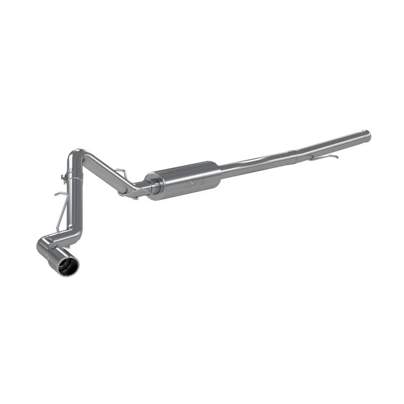 MBRP 2019+ Chevrolet/GMC Silverado & Sierra 1500 3inch Cat Back Single Side Exit Aluminized Exhaust - Image 3