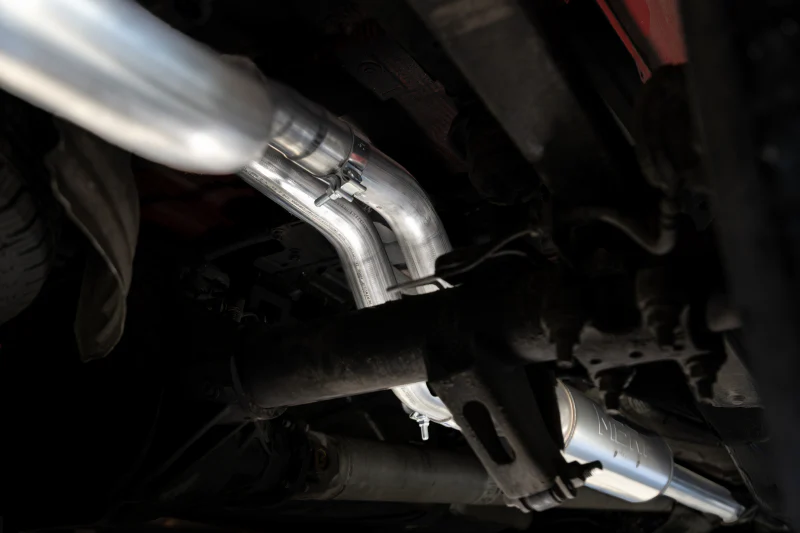 MBRP 2019+ Chevrolet Silverado 1500 / 2019+ GMC Sierra 1500 Alum. 3in Armor Black Cat-Back Exhaust - Image 3