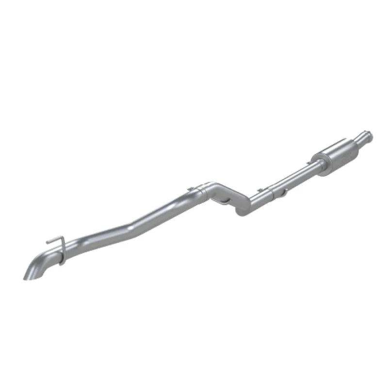 MBRP 2020 Jeep Gladiator 3.6L 2.5in Single Rear Exit Cat Back Exhaust - Aluminized (Off-Road) - Image 2