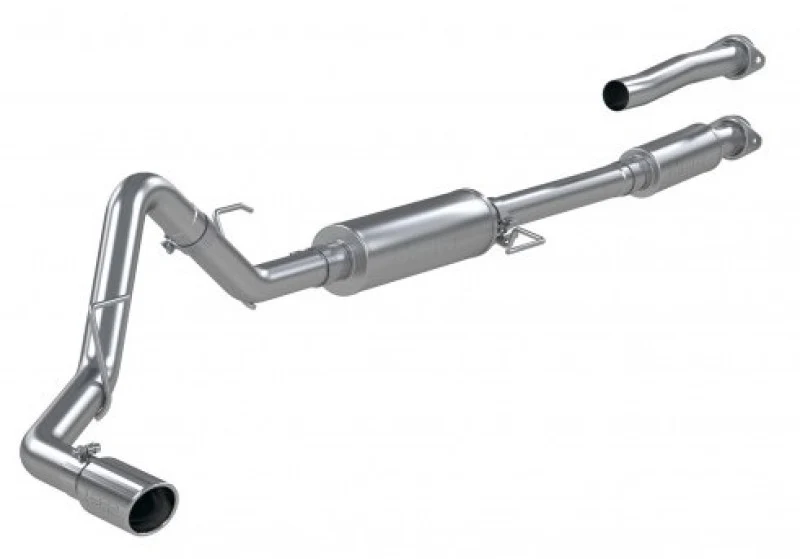 MBRP 2021+ Ford F-150 2.7L/ 3.5L Ecoboost 5.0L Single Side 3in Aluminized Steel Catback Exhaust - Image 6