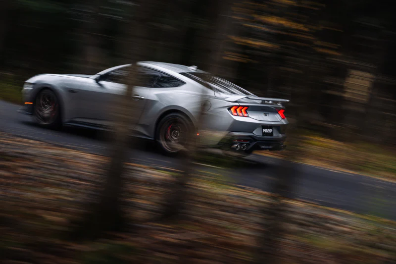 MBRP 2024+ Ford Mustang GT Armor Pro 3in Steet Profile Catback Exhaust - Stainless Steel Tips - Image 3