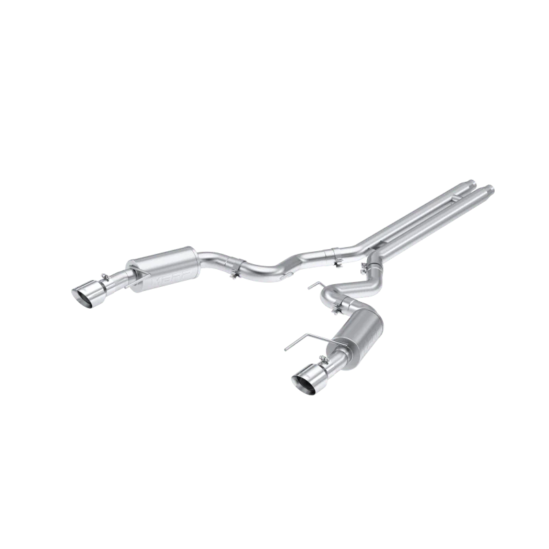 MBRP 2024 Ford Mustang GT S650, 5.0 Aluminized Steel 3in Cat-Back Dual Split Rear (Street) - Image 3