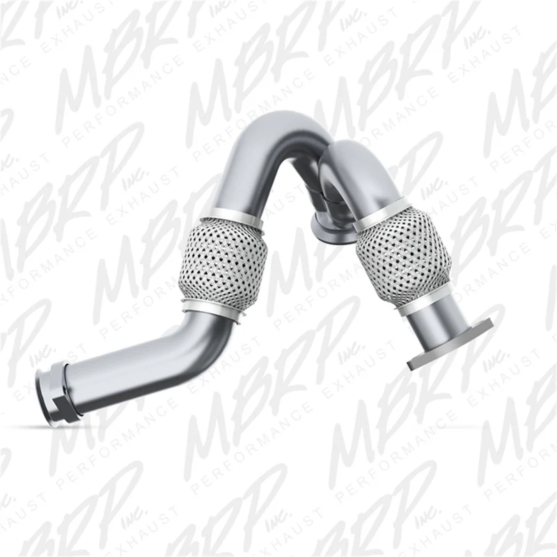 MBRP Ford Powerstroke 6.0L Dual Up Pipe Kit - Image 3
