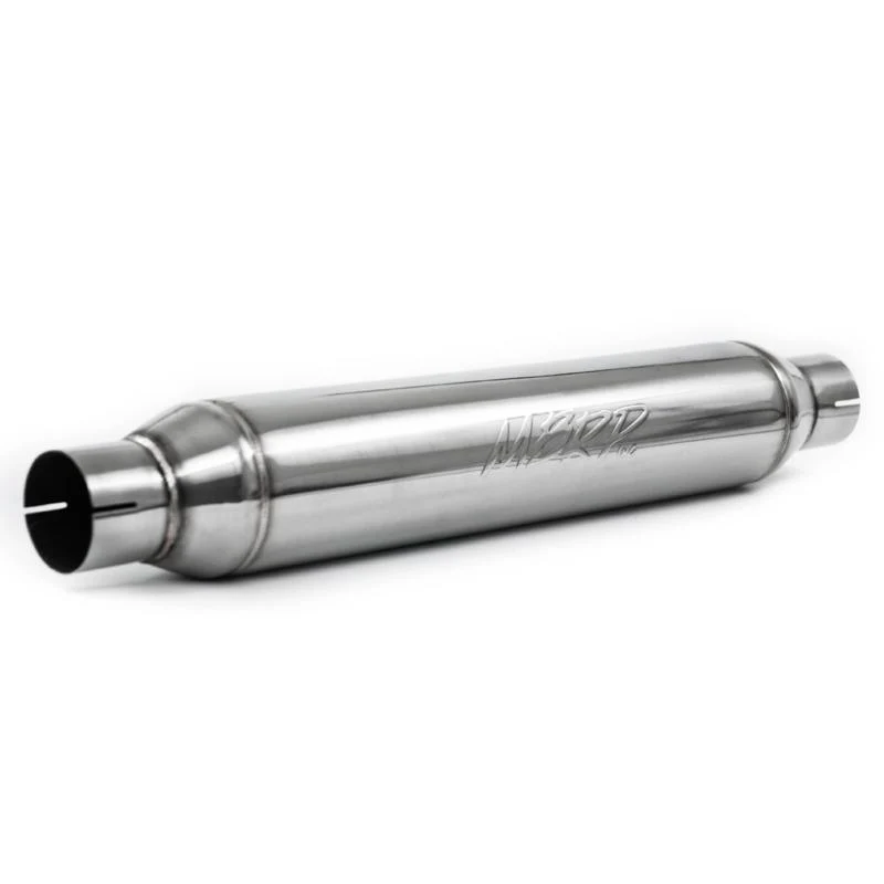 MBRP Universal Resonator 2.5in inlet/outlet 22in body 26in overall T304 - Image 2
