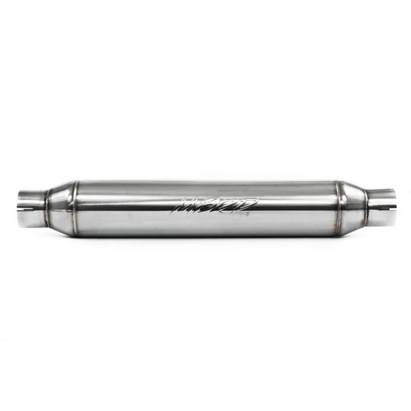 MBRP Universal Resonator 2.5in inlet/outlet 22in body 26in overall T304 - Image 3