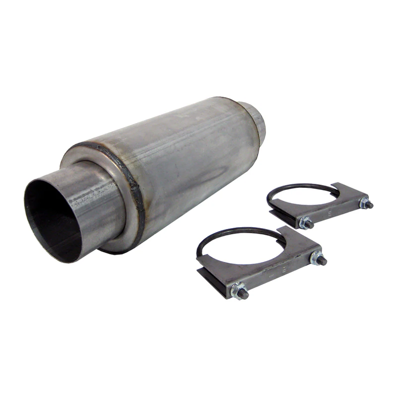 MBRP Universal Resonator 4 Inlet /Outlet 12 Body 18 Overall Aluminized - Image 4