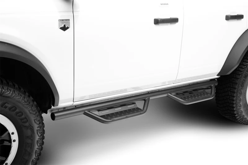 N-Fab 21-22 Ford Bronco 4 Door SRW RS Nerf Step - Full Length - 2in - Tex. Black - Image 3