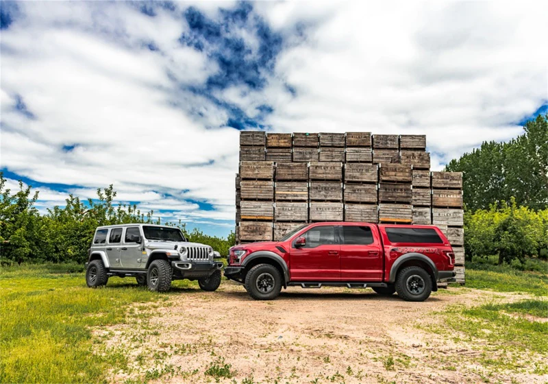 N-Fab EPYX 2019 Jeep Wrangler JT 4DR Truck - Full Length - Tex. Black - Image 6