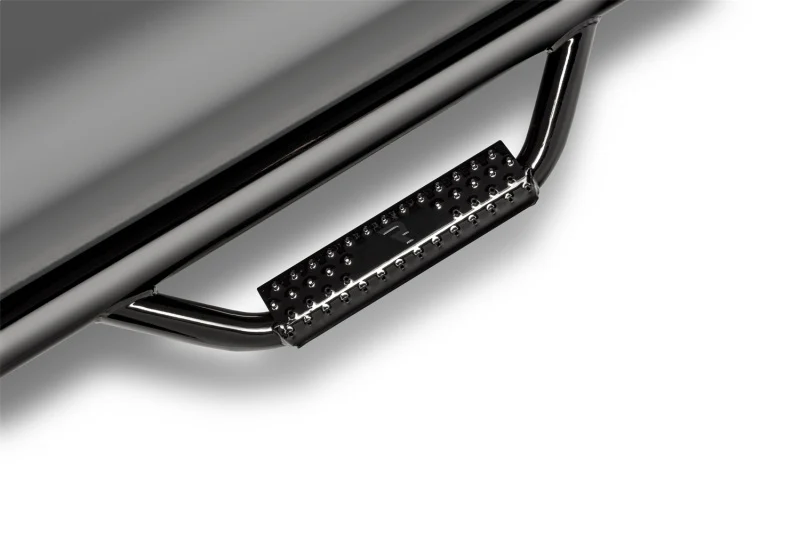 N-Fab Nerf Step 16-17 Toyota Tacoma Double Cab - Gloss Black - Cab Length - 2in - Image 4