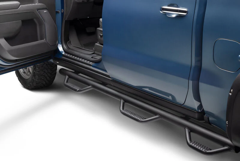 N-Fab Nerf Step 2019 Chevy/GMC 1500 Crew Cab 5ft 8in Bed - Bed Access - Tex. Black - 3in - Image 14