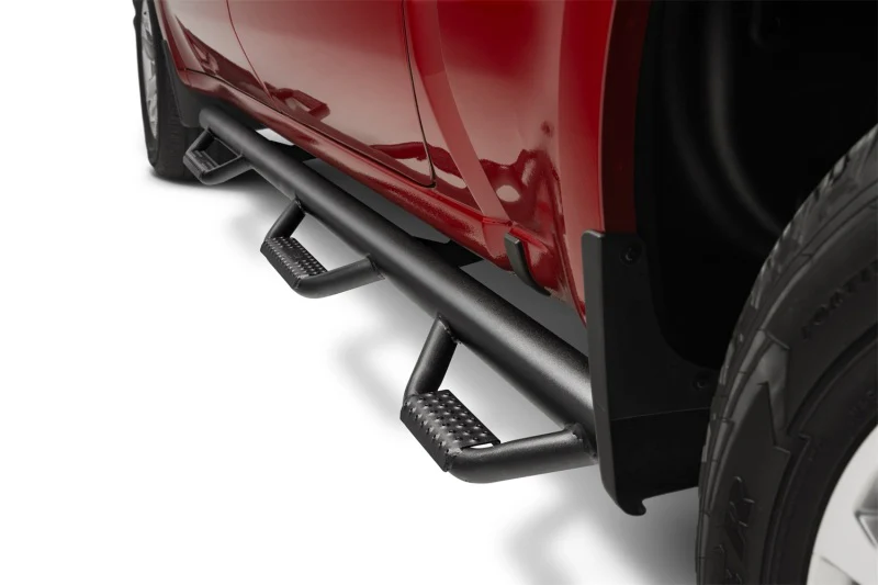 N-Fab Nerf Step 2019 Chevy/GMC 1500 Crew Cab 5ft 8in Bed - Bed Access - Tex. Black - 3in - Image 9