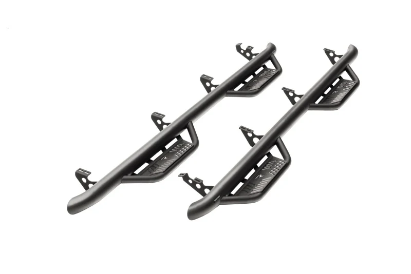 N-Fab Podium LG 16-17 Toyota Tacoma Double Cab - Tex. Black - 3in