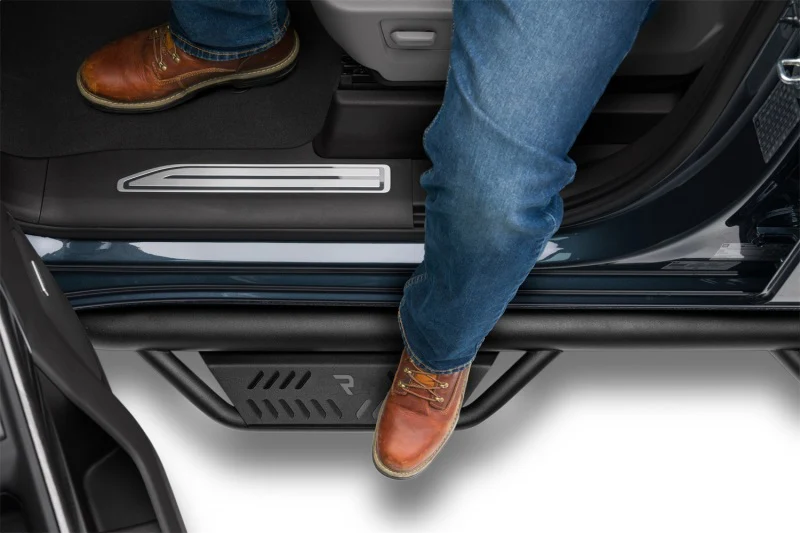 N-Fab Podium LG 2019 Chevy/GMC 1500 Crew Cab - Cab Length - Tex. Black - 3in - Image 5
