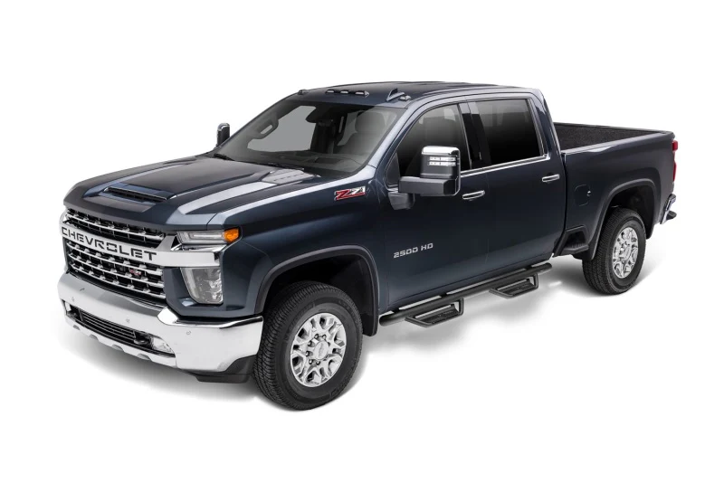 N-Fab Podium LG 2019 Chevy/GMC 1500 Crew Cab - Cab Length - Tex. Black - 3in - Image 6