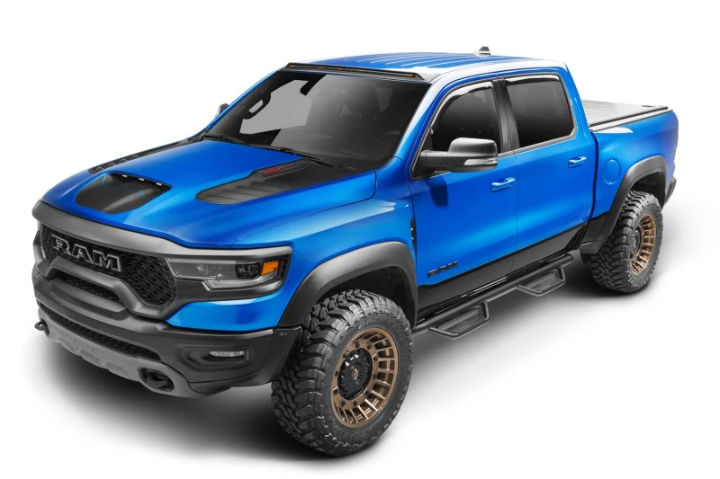 N-Fab Podium LG 2019 Dodge Ram 2500/3500 Crew Cab All Beds Gas/Diesel - Tex. Black - 3in - Image 5