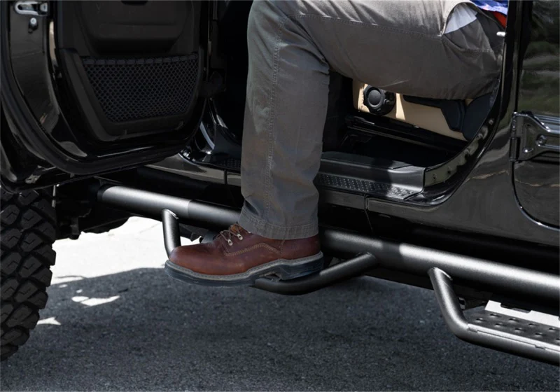 N-Fab RS Nerf Step 18-19 Jeep Wrangler JL 4DR - Full Length - Tex. Black - Image 3
