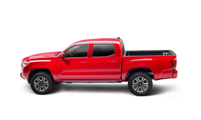 N-Fab Trail Slider Steps 16-20 Toyota Tacoma Crew Cab All Beds - SRW - Textured Black - Image 4
