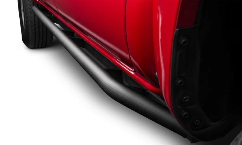 N-Fab Trail Slider Steps 16-20 Toyota Tacoma Crew Cab All Beds - SRW - Textured Black - Image 5