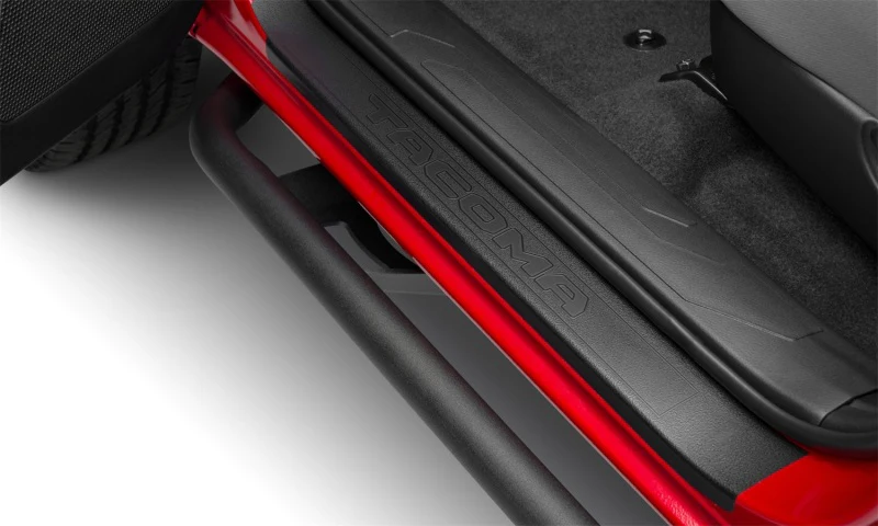 N-Fab Trail Slider Steps 16-20 Toyota Tacoma Crew Cab All Beds - SRW - Textured Black - Image 6