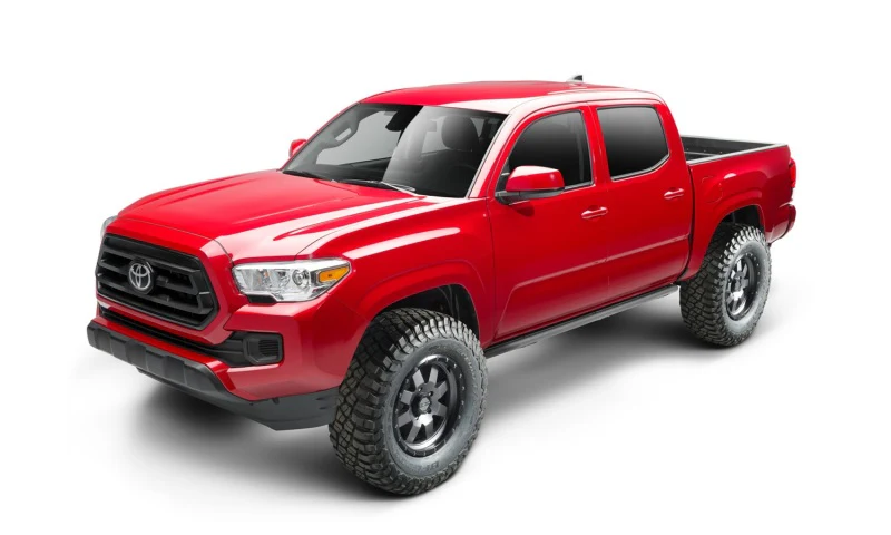 N-Fab Trail Slider Steps 16-20 Toyota Tacoma Crew Cab All Beds - SRW - Textured Black - Image 7