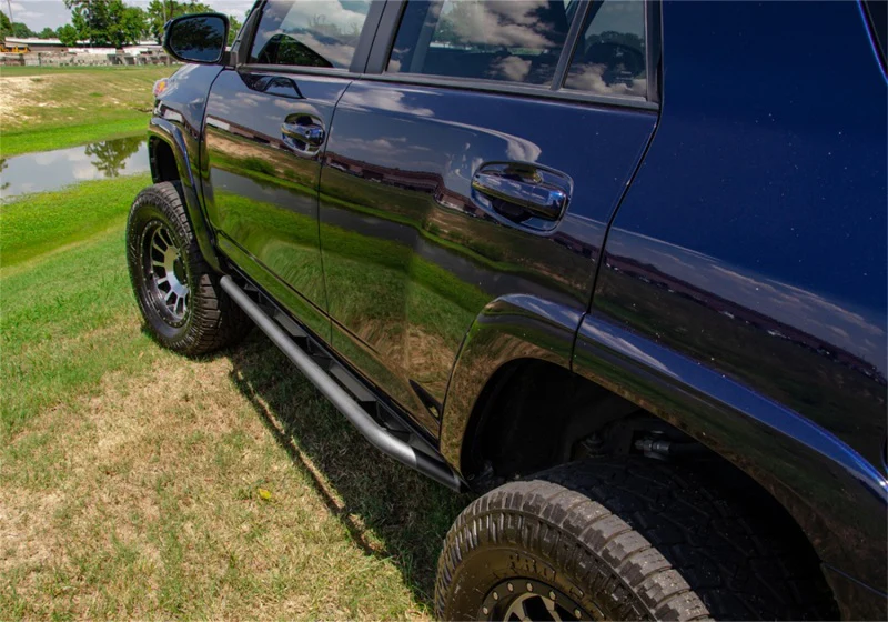 N-Fab Trail Slider Steps 19-20 Ford Ranger Crew Cab All Beds - SRW - Textured Black - Image 2