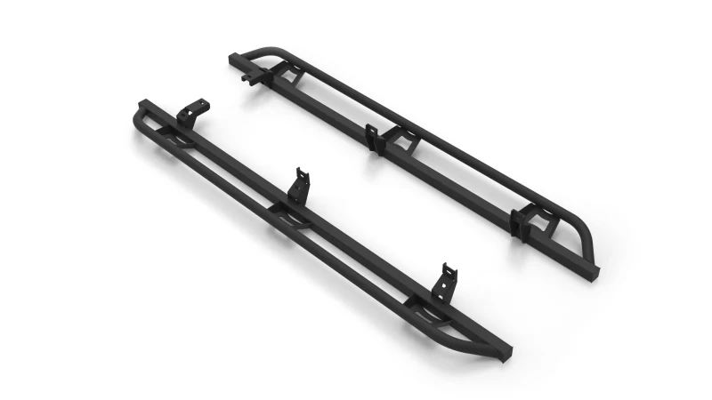N-Fab Trail Slider Steps 19-20 Ford Ranger Crew Cab All Beds - SRW - Textured Black - Image 5