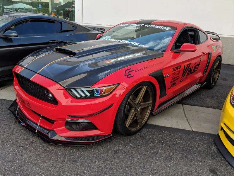 Oracle 15-17 Ford Mustang V6/GT/Shelby Dynamic DRL w/ Halo Kit - ColorSHIFT - Dynamic - Image 11
