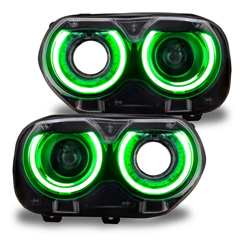 Oracle 15-21 Dodge Challenger RGB+W Headlight DRL Upgrade Kit - ColorSHIFT+W - Image 11