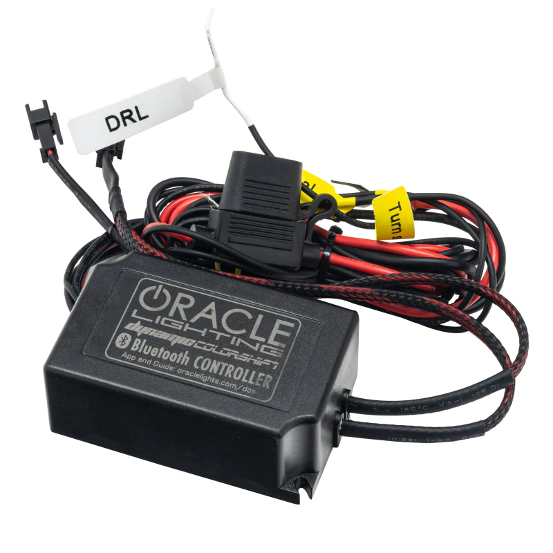 Oracle 18-21 Ford Mustang Dynamic DRL w/ Halo Kit & Sequential Turn Signal - ColorSHIFT - Image 18