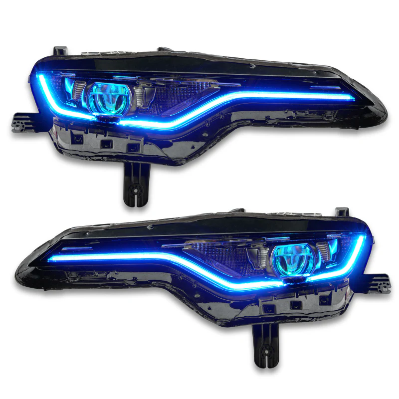 Oracle 19-21 Chevy Camaro SS/RS RGBW+A Headlight DRL Kit - ColorSHIFT w/ BC1 Controller - Image 13