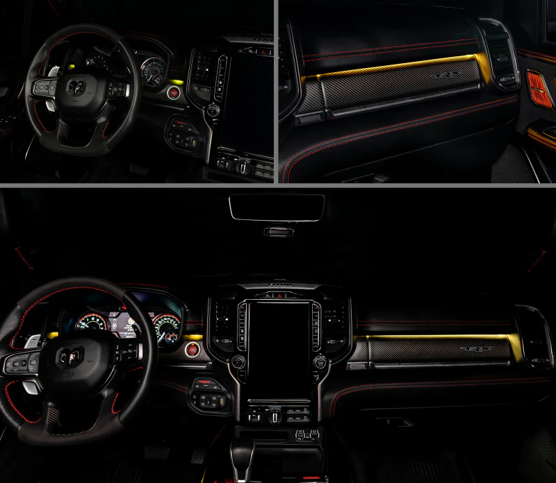 Oracle 19-22 RAM Complete Interior Ambient Lighting ColorSHIFT RGB Conversion Kit - Image 19