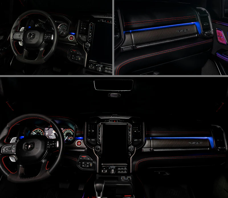 Oracle 19-22 RAM Complete Interior Ambient Lighting ColorSHIFT RGB Conversion Kit - Image 20