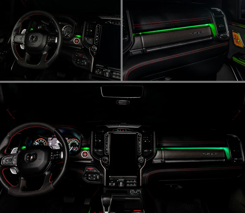 Oracle 19-22 RAM Complete Interior Ambient Lighting ColorSHIFT RGB Conversion Kit - Image 21