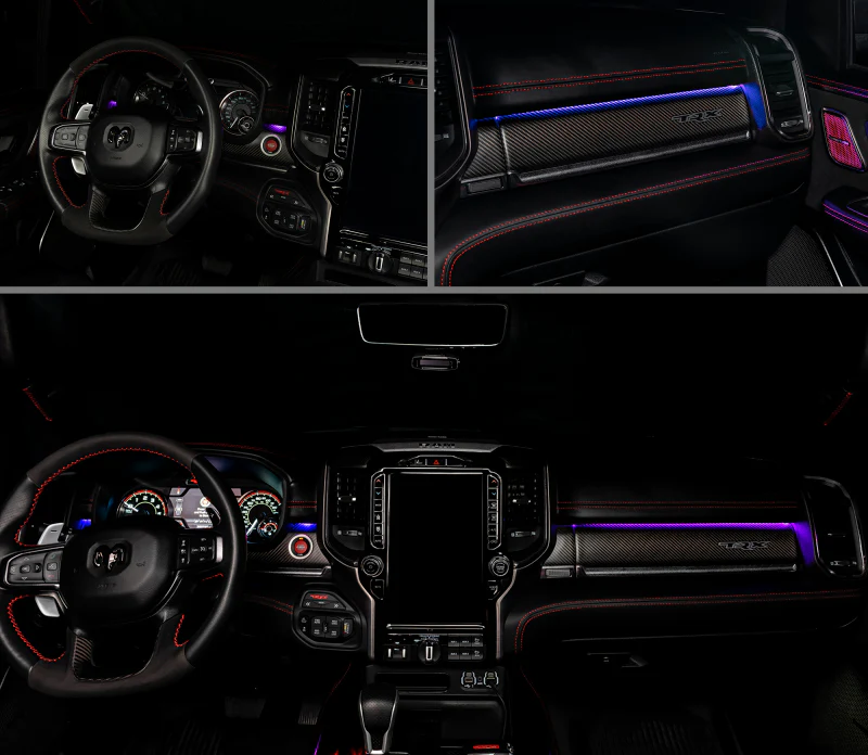 Oracle 19-22 RAM Complete Interior Ambient Lighting ColorSHIFT RGB Conversion Kit - Image 25