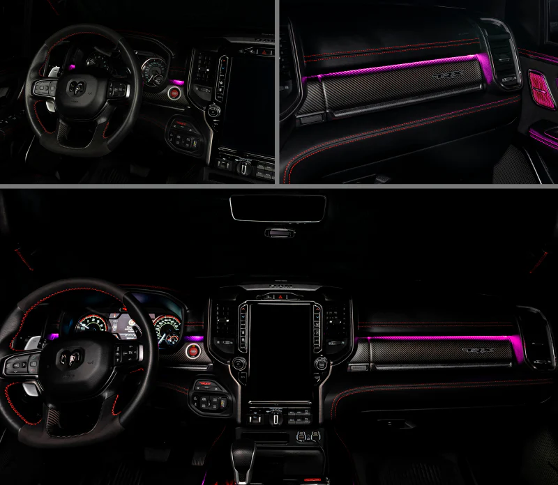 Oracle 19-22 RAM Complete Interior Ambient Lighting ColorSHIFT RGB Conversion Kit - Image 28