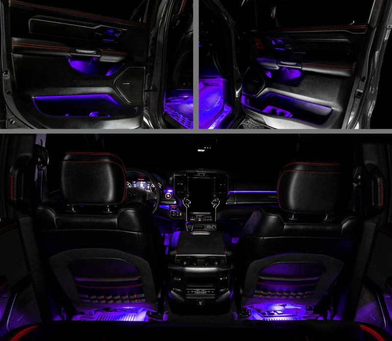 Oracle 19-22 RAM Complete Interior Ambient Lighting ColorSHIFT RGB Conversion Kit - Image 7