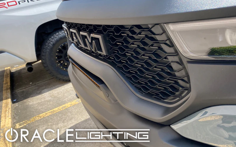 Oracle 19-22 RAM Rebel/TRX Front Bumper Flush LED Light Bar System - Image 9