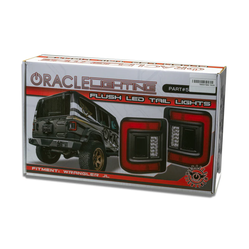 Oracle 2018+ Jeep Wrangler Rubicon/Sport LED Flush Mount Tail Light - Tinted - Image 18