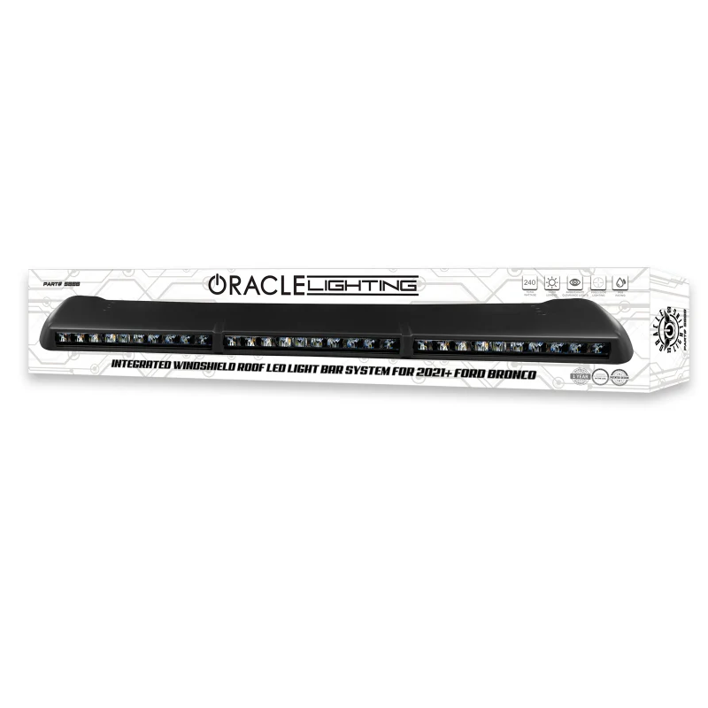 Oracle 2021+ Ford Bronco Integrated Windshield Roof LED Light Bar System - Image 16