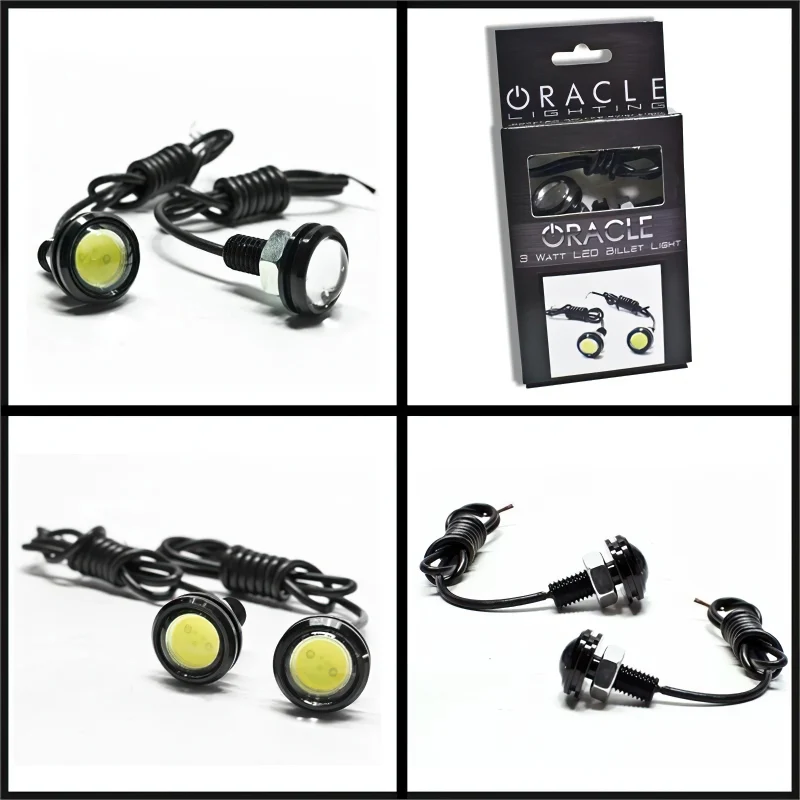 Oracle 3W Universal Cree LED Billet Lights - Amber - Image 3