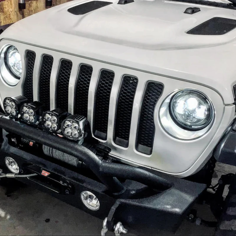 Oracle 7in High Powered LED Headlights - Black Bezel - ColorSHIFT - BC1 - Image 15
