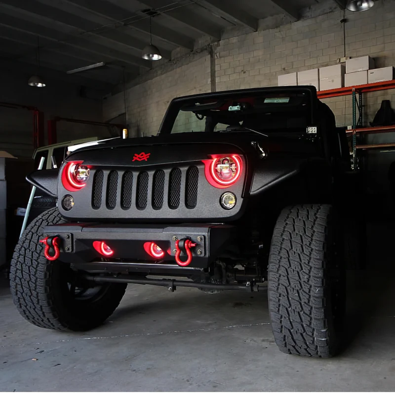 Oracle 7in High Powered LED Headlights - Black Bezel - Dynamic - Dynamic - Image 15