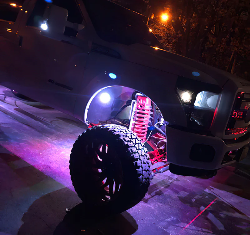 Oracle Bluetooth + RF Underbody Rock Light Kit - 8 PCS - ColorSHIFT - Image 11