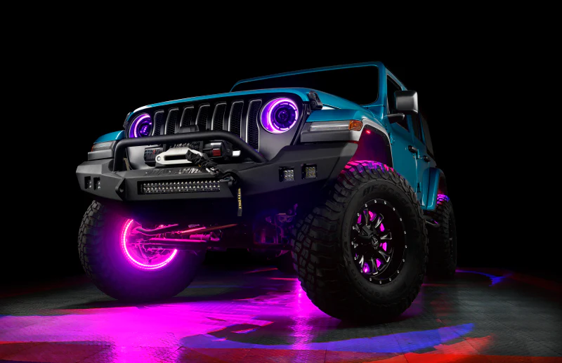Oracle Bluetooth + RF Underbody Rock Light Kit - 8 PCS - ColorSHIFT - Image 15